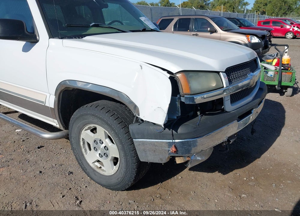 2005 CHEVROLET SILVERADO 1500 LT VIN: 1GCEK19Z35Z144202