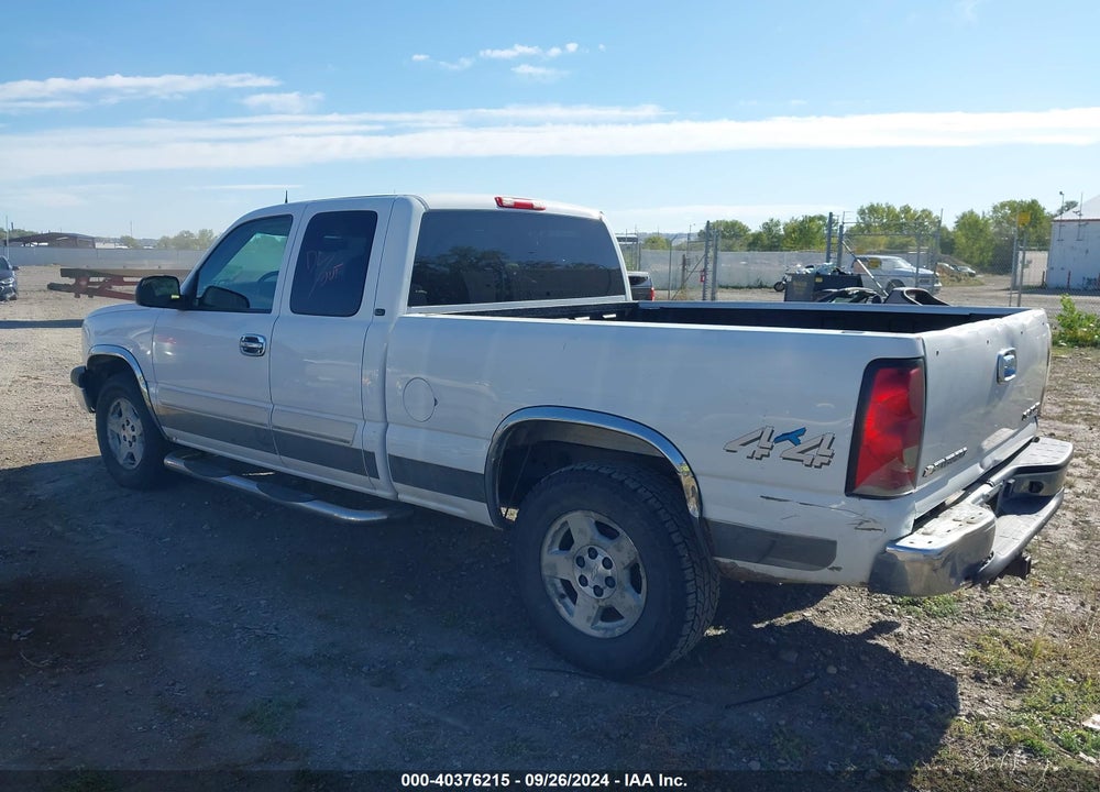 2005 CHEVROLET SILVERADO 1500 LT VIN: 1GCEK19Z35Z144202