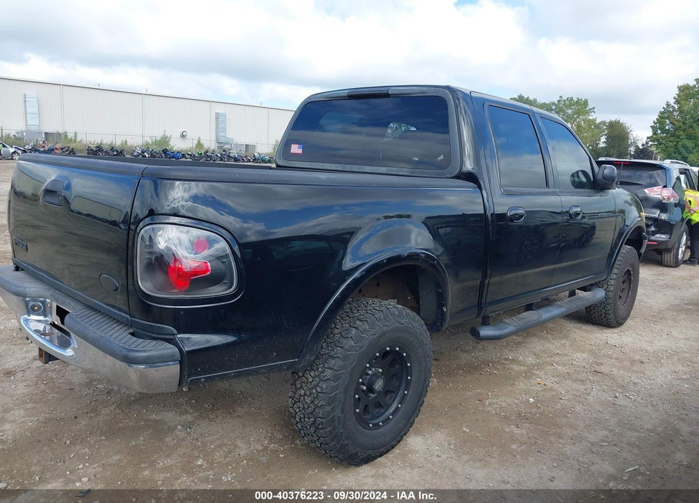 2002 FORD F-150 LARIAT/XLT VIN: 1FTRW08LX2KE34633