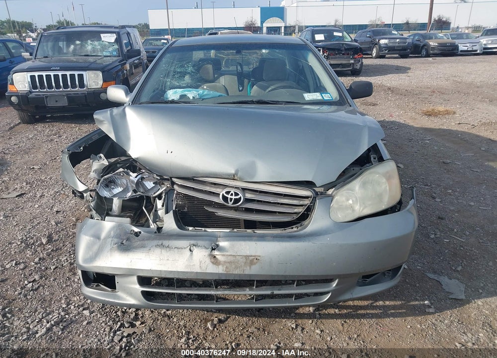 2003 TOYOTA COROLLA LE VIN: 2T1BR32EX3C095797