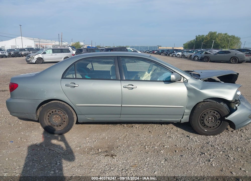 2003 TOYOTA COROLLA LE VIN: 2T1BR32EX3C095797