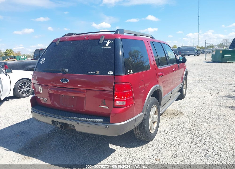 2005 FORD EXPLORER XLT/XLT SPORT VIN: 1FMZU73K85UB78798