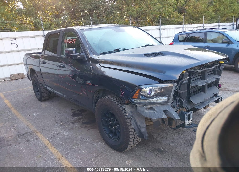 2017 RAM 1500 SPORT VIN: 1C6RR7MT3HS808263
