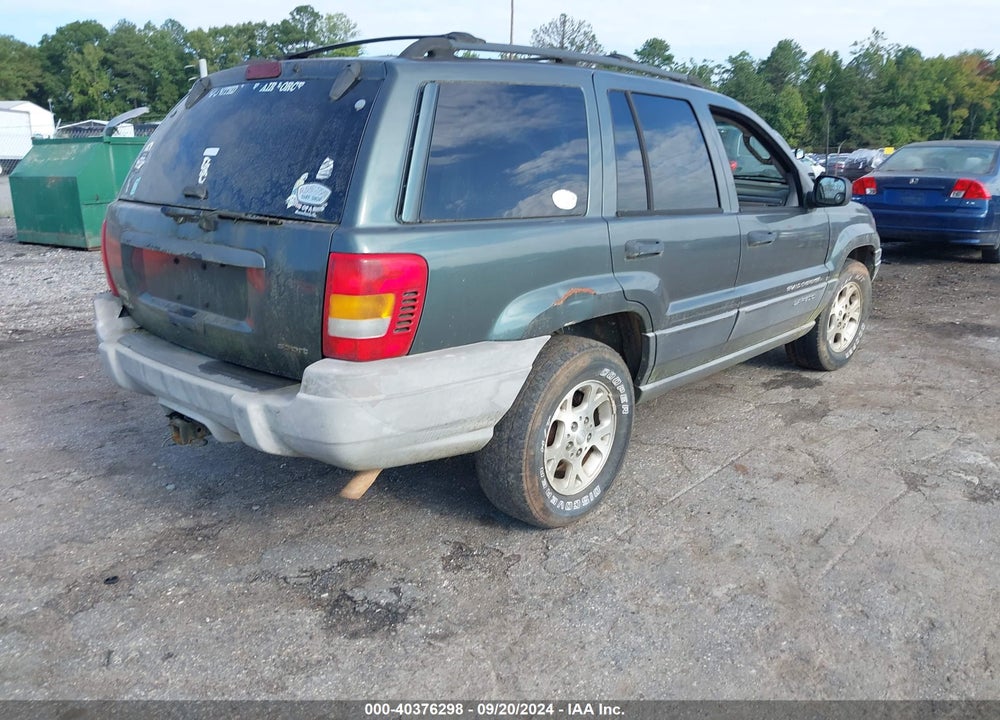 2002 JEEP GRAND CHEROKEE SPORT VIN: 1J8GW38S82C159797