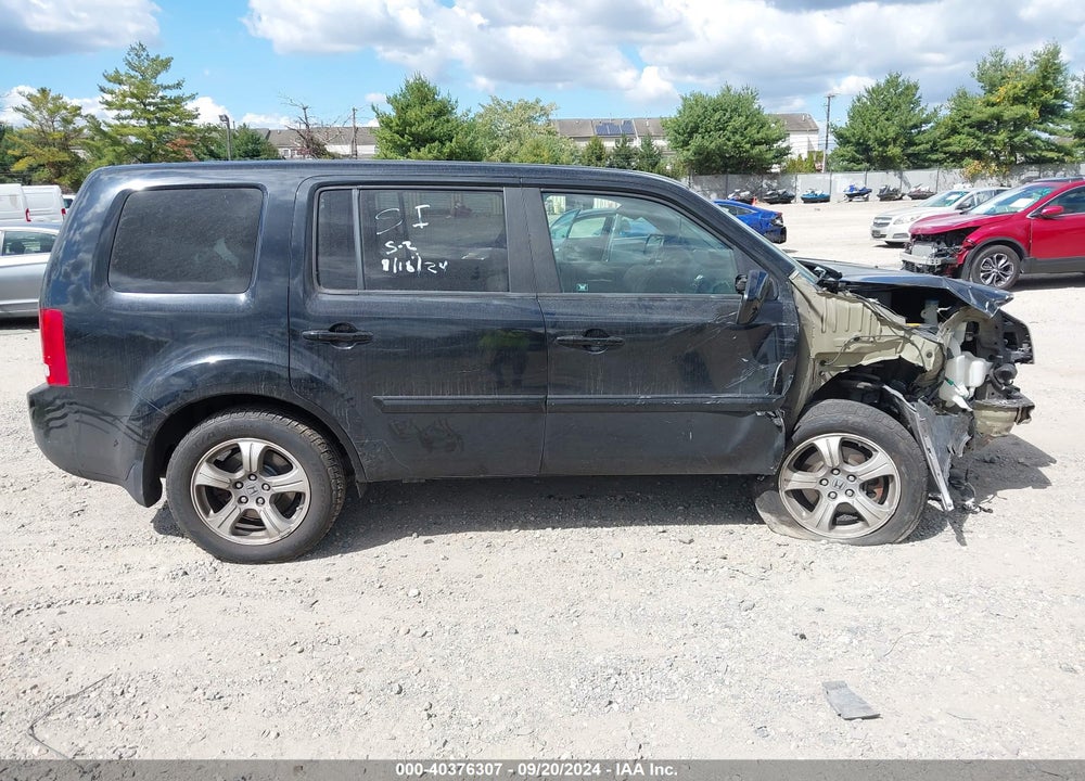 2012 HONDA PILOT EX-L VIN: 5FNYF4H53CB020032