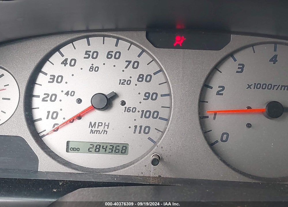 2001 NISSAN FRONTIER SE-V6 VIN: 1N6ED27T81C326406