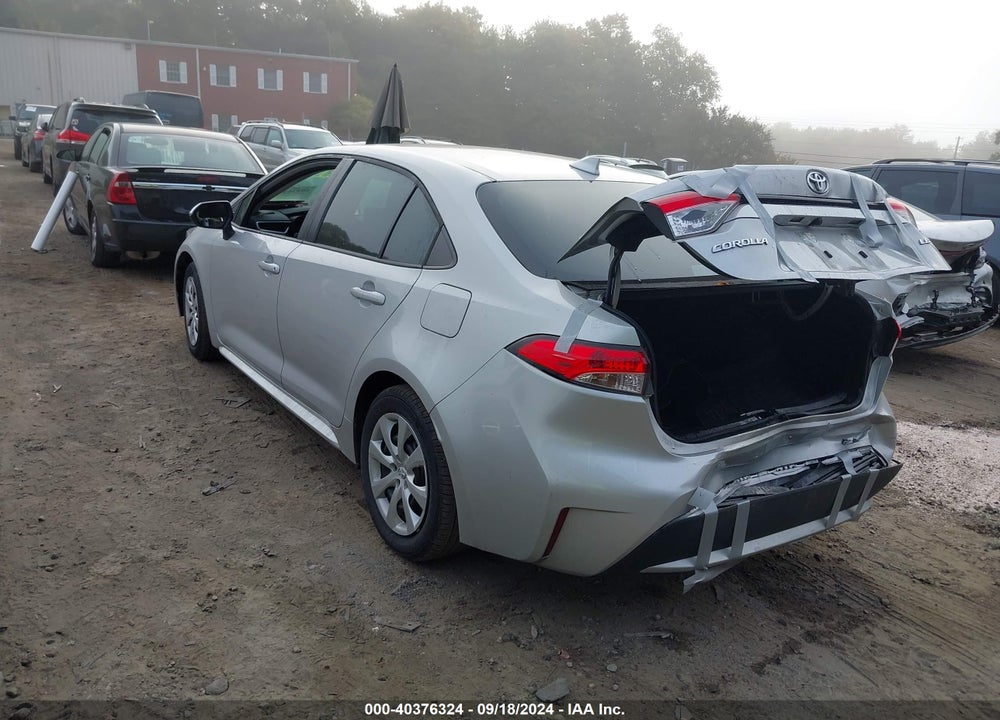 2021 TOYOTA COROLLA LE VIN: 5YFEPMAE0MP221001