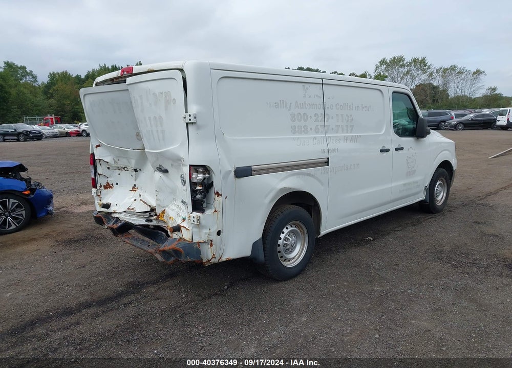 2013 NISSAN NV CARGO NV1500 S V6 VIN: 1N6BF0KL5DN104309