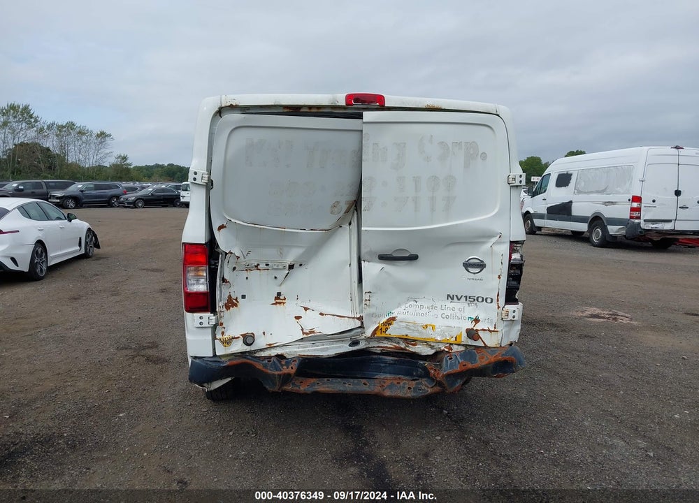 2013 NISSAN NV CARGO NV1500 S V6 VIN: 1N6BF0KL5DN104309