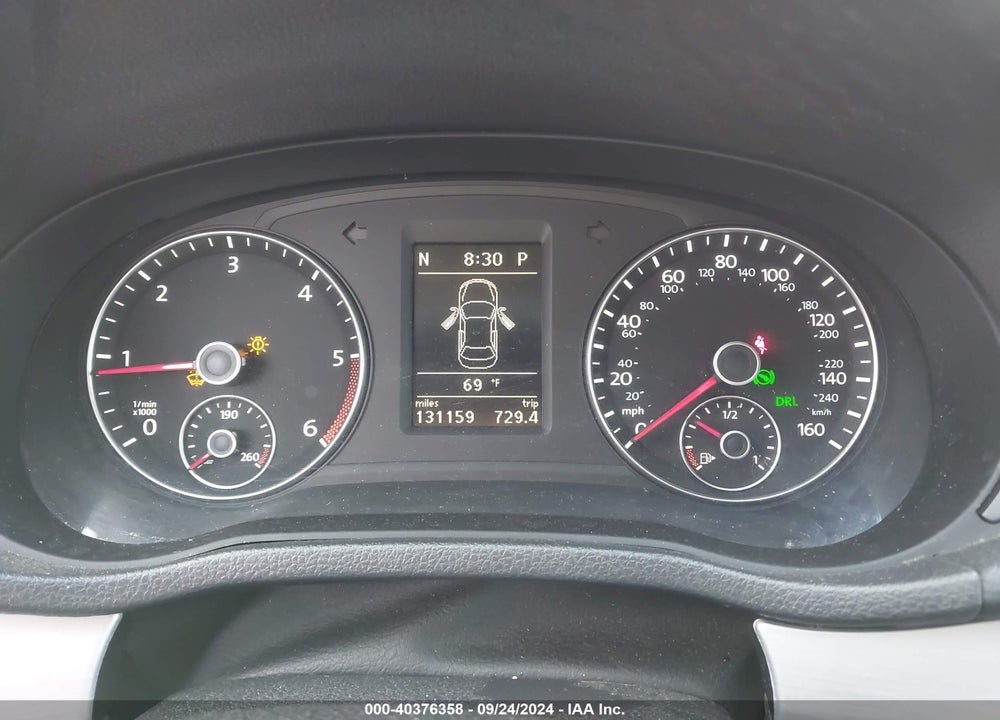 2012 VOLKSWAGEN PASSAT 2.0L TDI SE VIN: 1VWBN7A31CC063880
