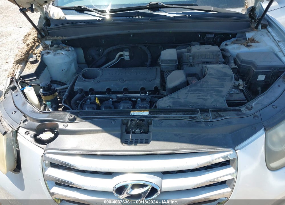 2012 HYUNDAI SANTA FE GLS VIN: 5XYZG3ABXCG116602