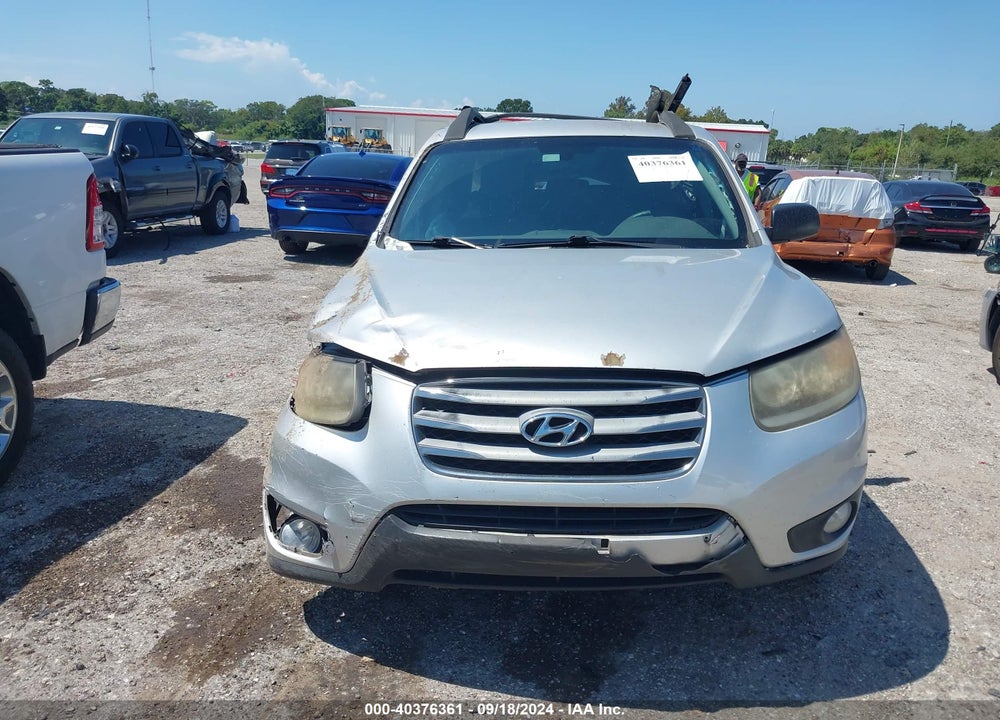 2012 HYUNDAI SANTA FE GLS VIN: 5XYZG3ABXCG116602