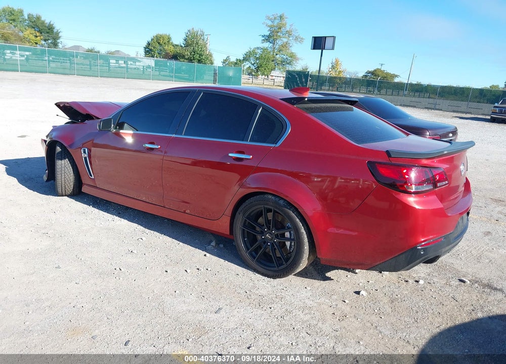 2015 CHEVROLET SS VIN: 6G3F15RW3FL113740