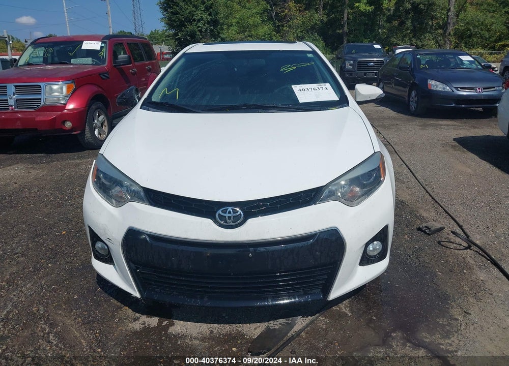 2016 TOYOTA COROLLA S PLUS VIN: 2T1BURHE6GC547257