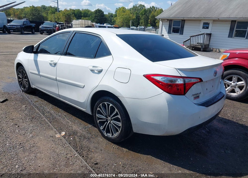 2016 TOYOTA COROLLA S PLUS VIN: 2T1BURHE6GC547257