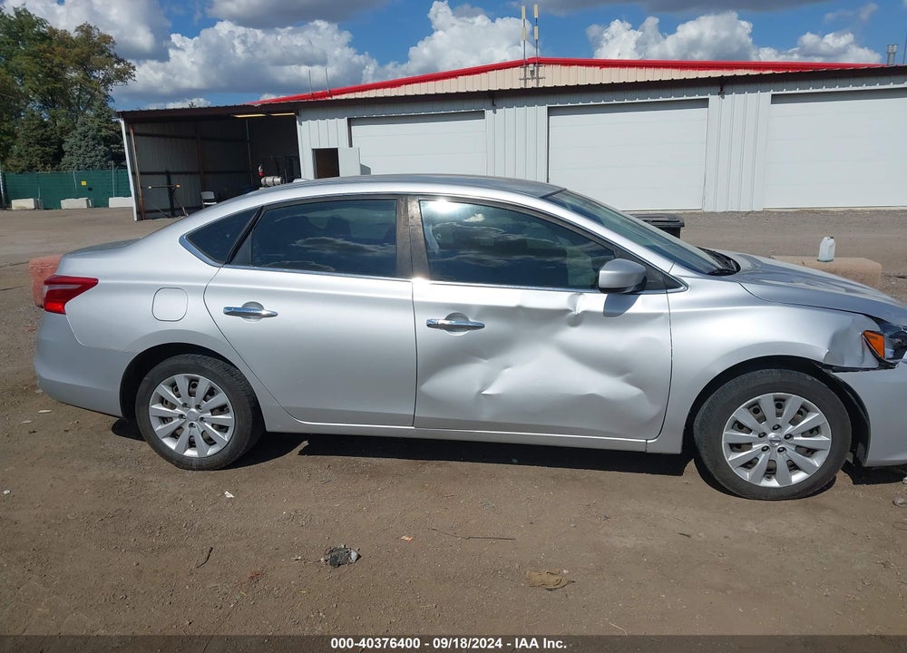 2017 NISSAN SENTRA SV VIN: 3N1AB7AP1HL642151