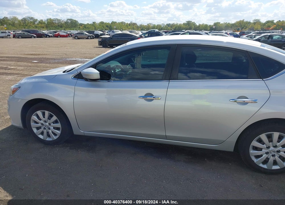 2017 NISSAN SENTRA SV VIN: 3N1AB7AP1HL642151