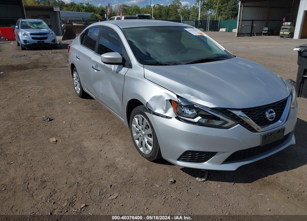 2017 NISSAN SENTRA SV VIN: 3N1AB7AP1HL642151
