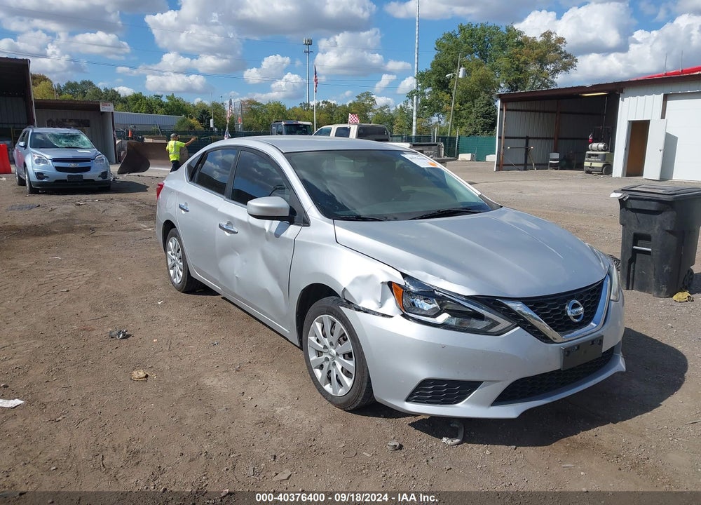 2017 NISSAN SENTRA SV VIN: 3N1AB7AP1HL642151