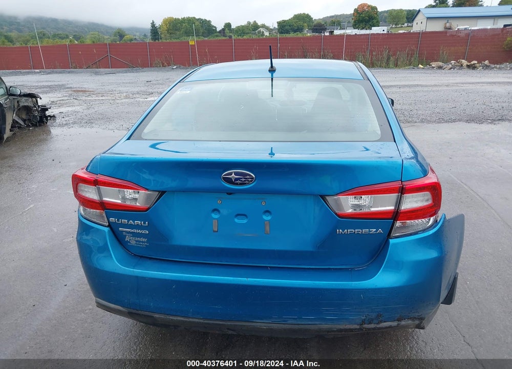 2018 SUBARU IMPREZA 2.0I VIN: 4S3GKAA64J3610212