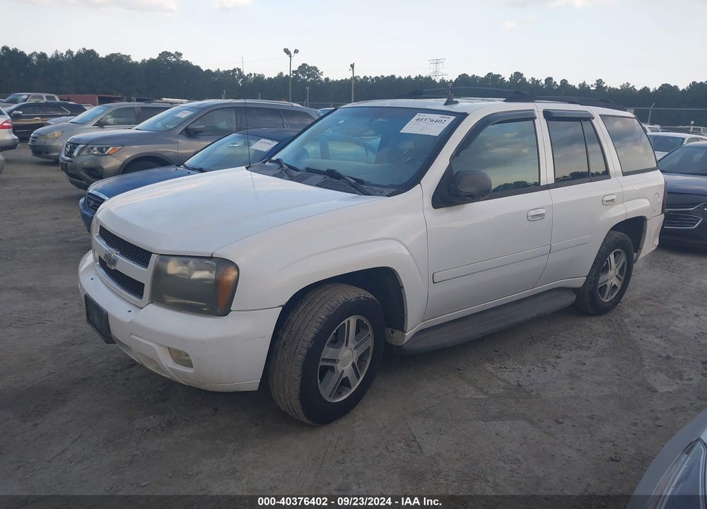 2007 CHEVROLET TRAILBLAZER LT VIN: 1GNDS13SX72161086