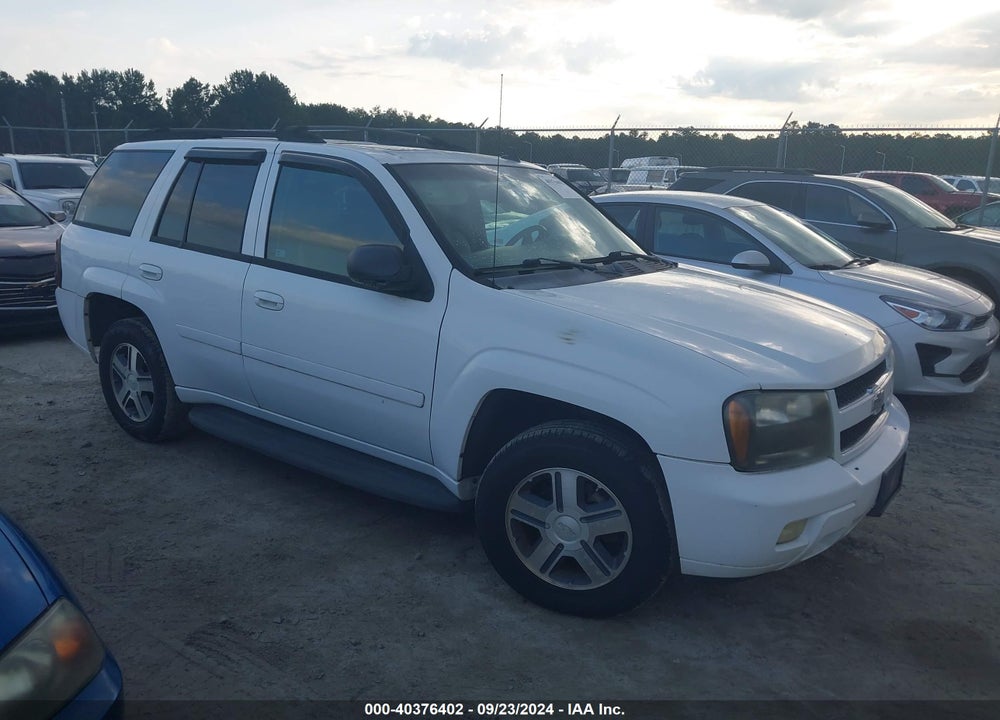 2007 CHEVROLET TRAILBLAZER LT VIN: 1GNDS13SX72161086