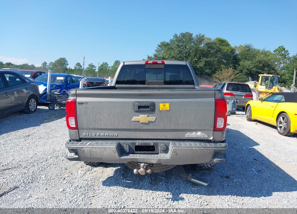 2017 CHEVROLET SILVERADO 1500 HIGH COUNTRY VIN: 3GCUKTEJ2HG315825