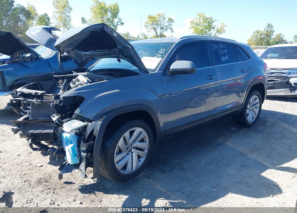 2021 VOLKSWAGEN ATLAS CROSS SPORT 2.0T SE W/TECHNOLOGY VIN: 1V2KC2CA4MC218073
