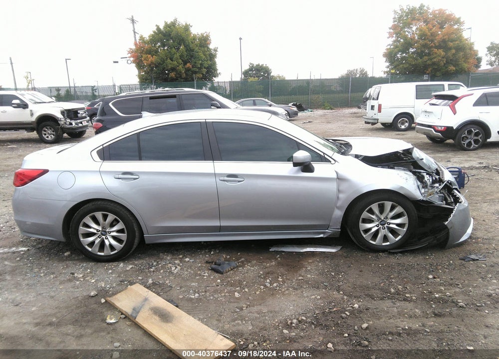 2016 SUBARU LEGACY 2.5I PREMIUM VIN: 4S3BNAC62G3045112