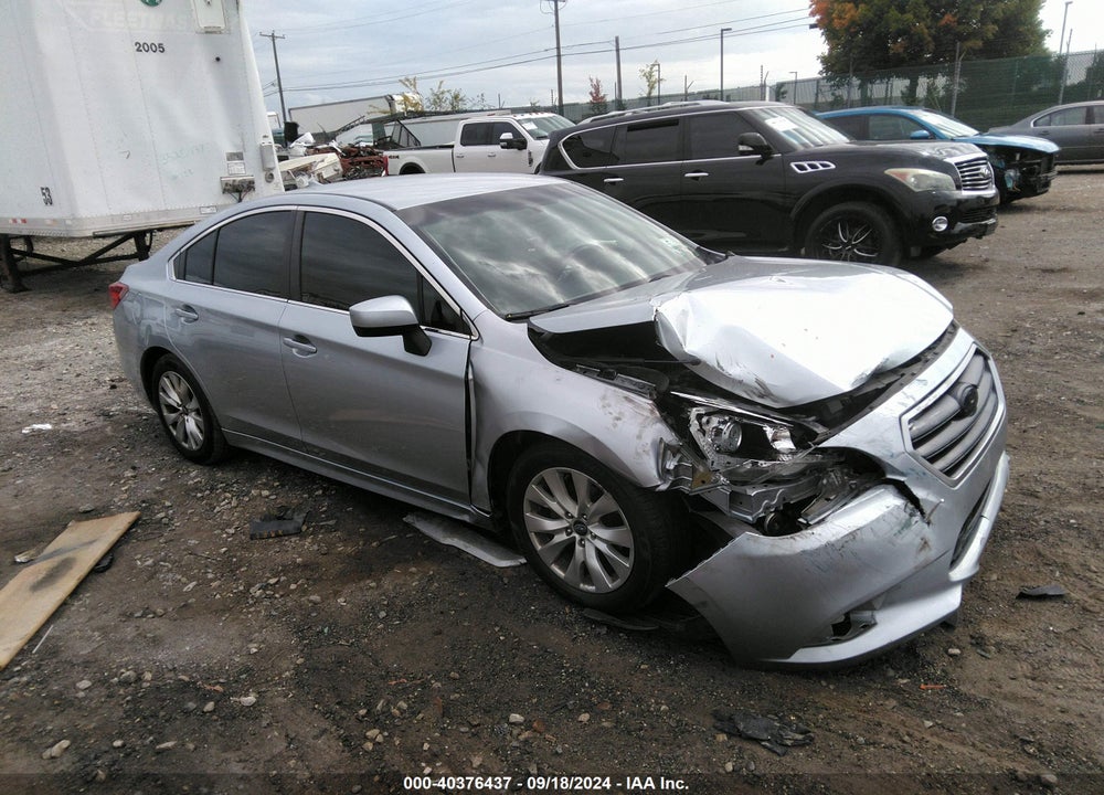 2016 SUBARU LEGACY 2.5I PREMIUM VIN: 4S3BNAC62G3045112