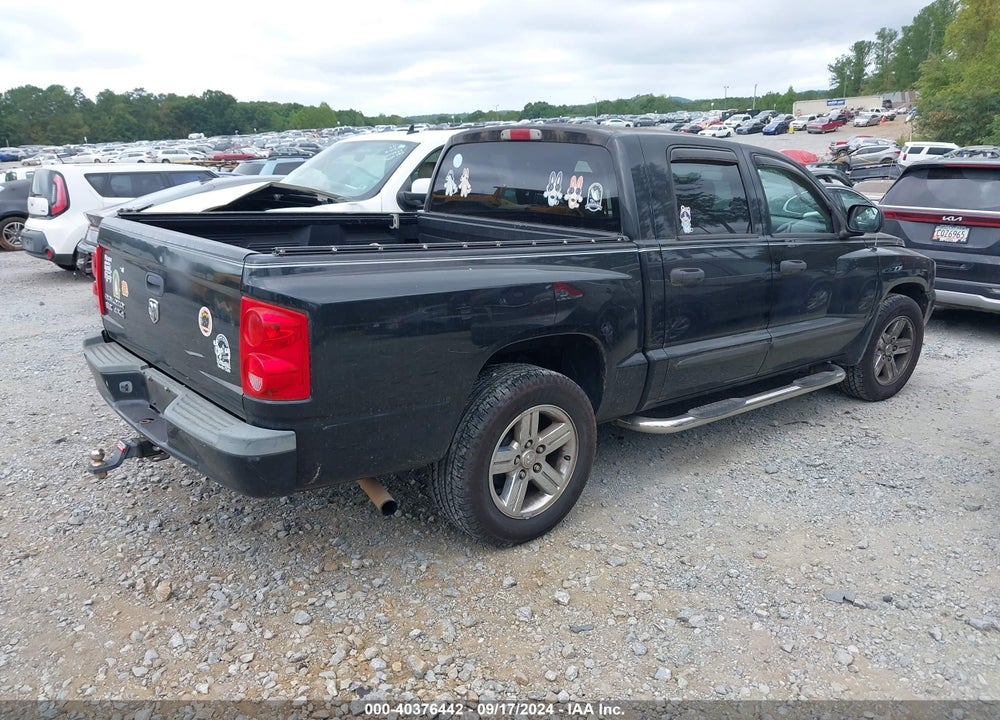 2007 DODGE DAKOTA SLT VIN: 1D7HW48K47S200303