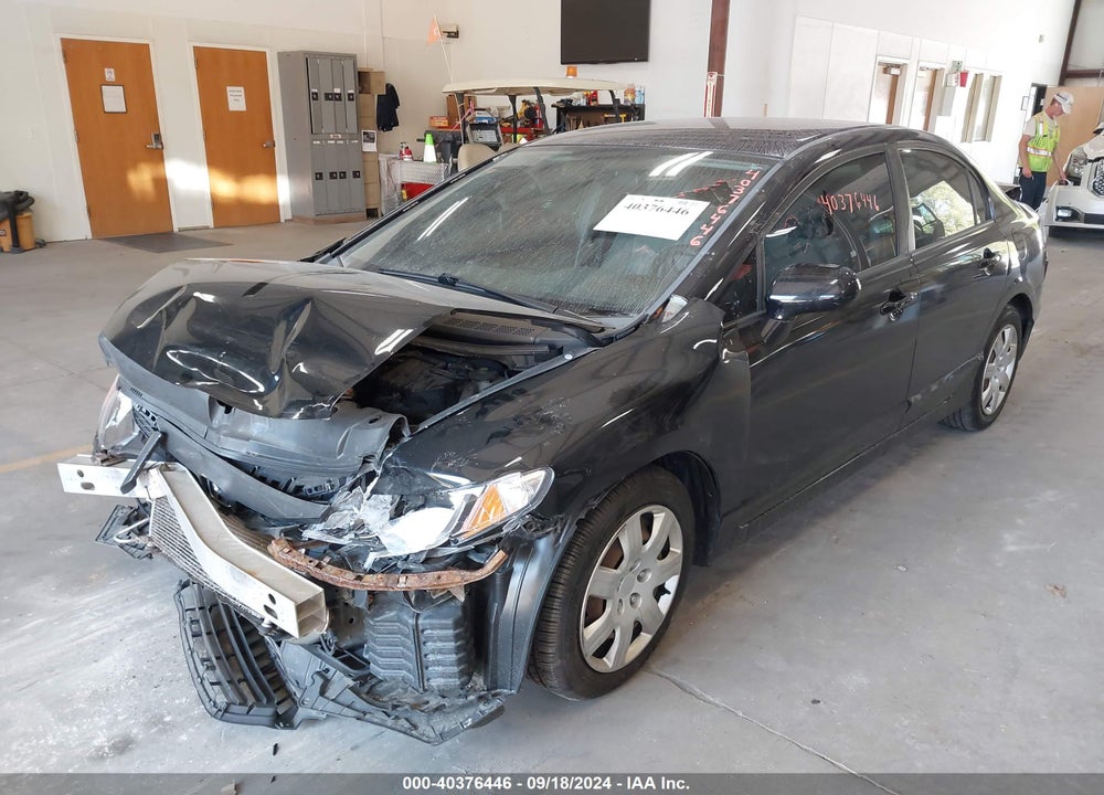2009 HONDA CIVIC LX VIN: 19XFA16529E037894