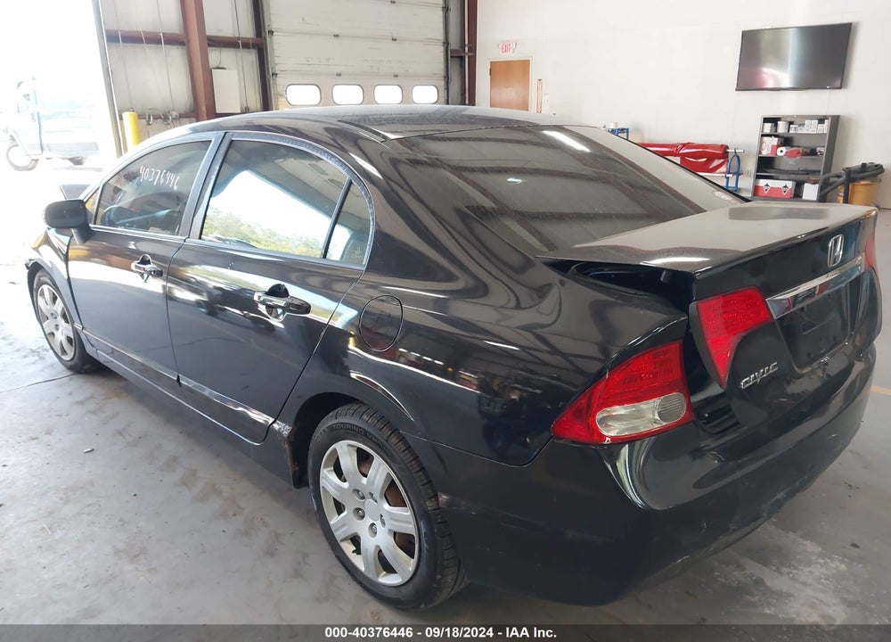 2009 HONDA CIVIC LX VIN: 19XFA16529E037894