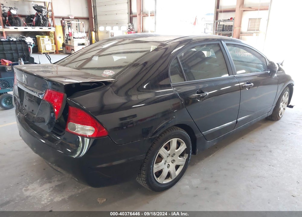 2009 HONDA CIVIC LX VIN: 19XFA16529E037894