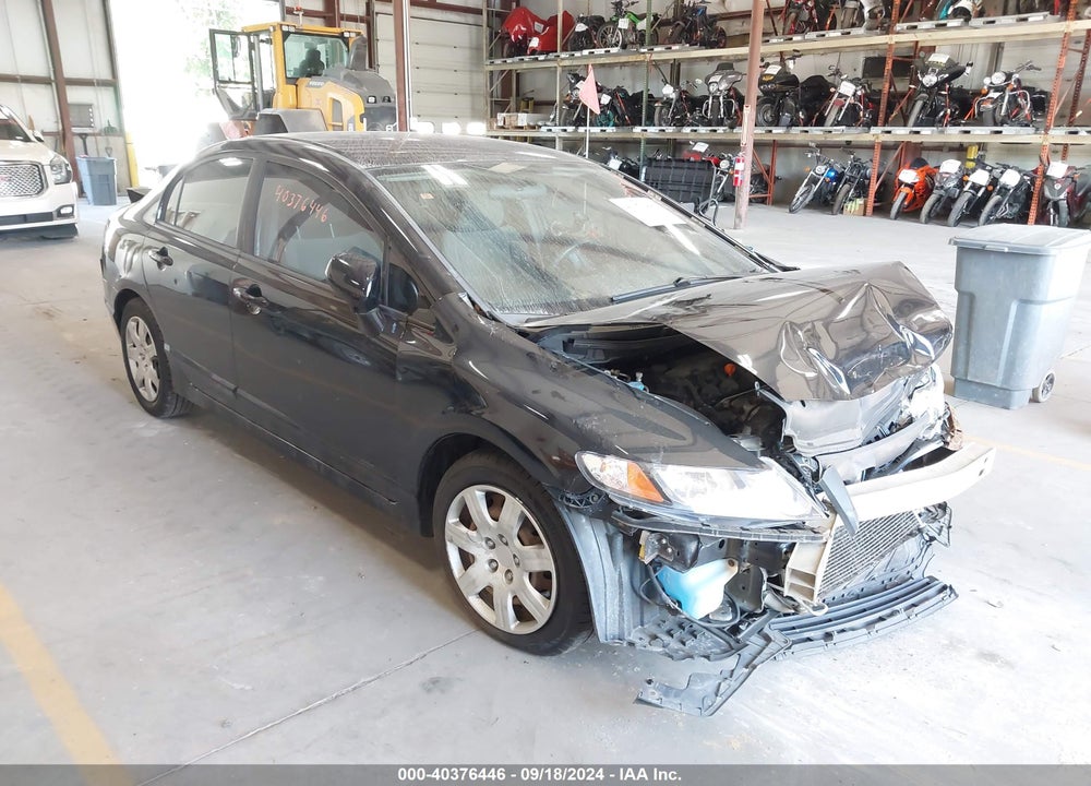 2009 HONDA CIVIC LX VIN: 19XFA16529E037894