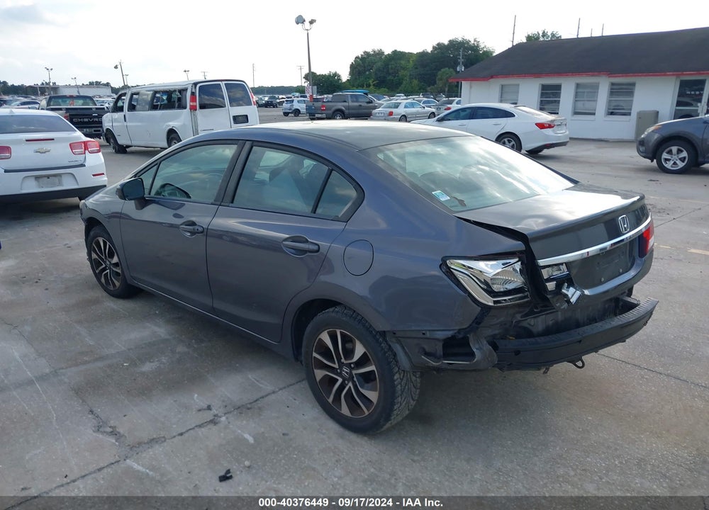 2015 HONDA CIVIC EX VIN: 19XFB2F80FE030421