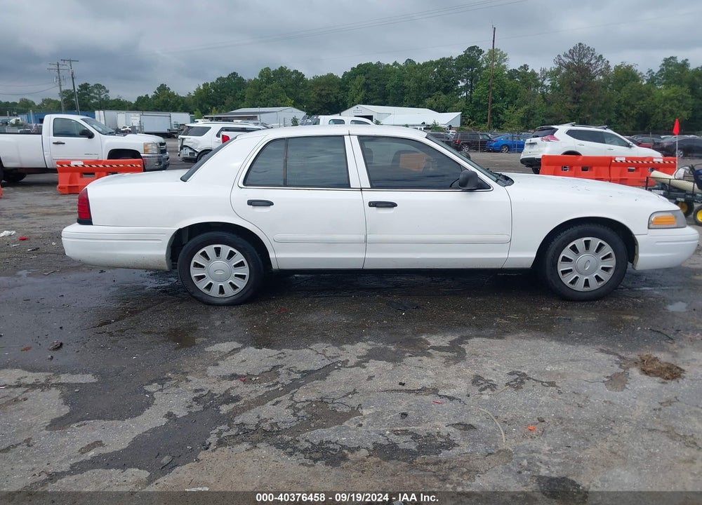 2008 FORD CROWN VICTORIA POLICE/POLICE INTERCEPTOR VIN: 2FAHP71V38X128656