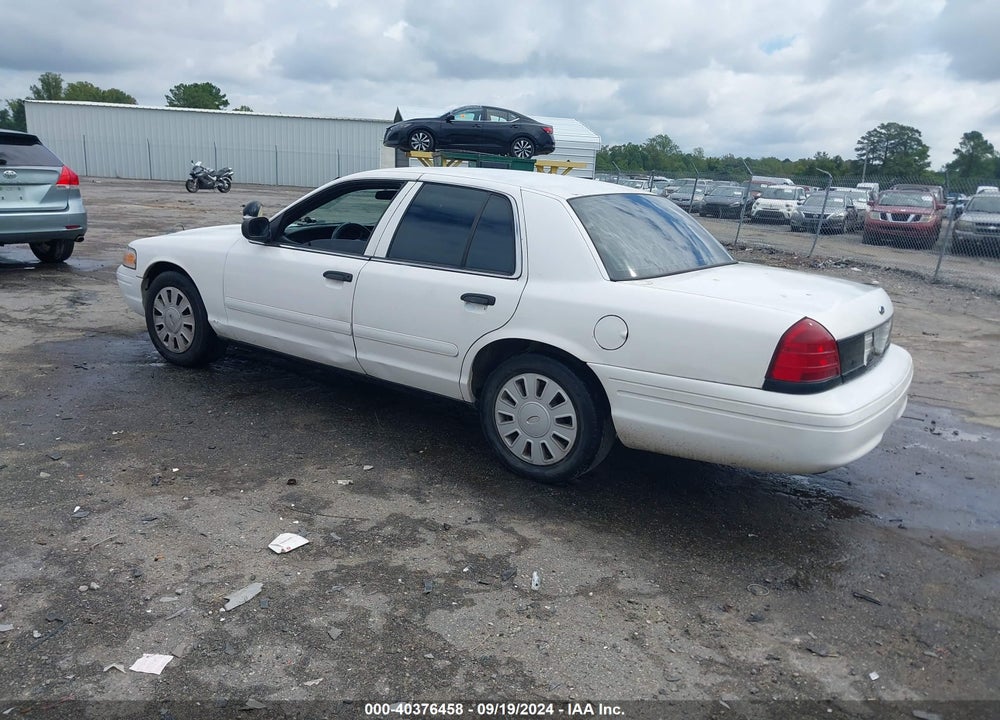 2008 FORD CROWN VICTORIA POLICE/POLICE INTERCEPTOR VIN: 2FAHP71V38X128656