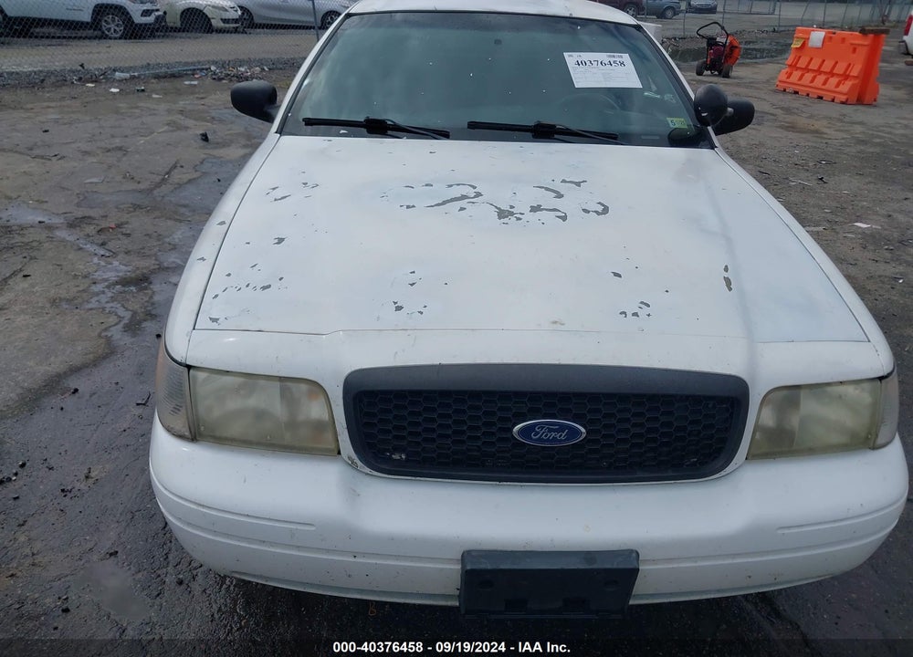 2008 FORD CROWN VICTORIA POLICE/POLICE INTERCEPTOR VIN: 2FAHP71V38X128656