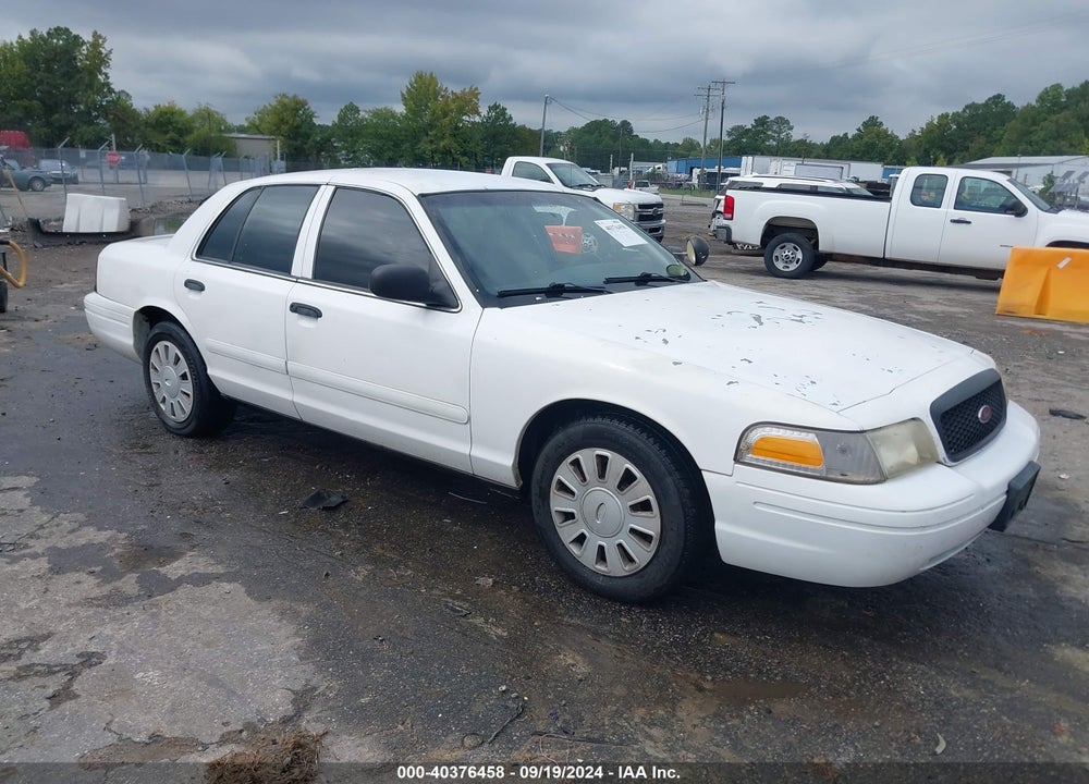 2008 FORD CROWN VICTORIA POLICE/POLICE INTERCEPTOR VIN: 2FAHP71V38X128656