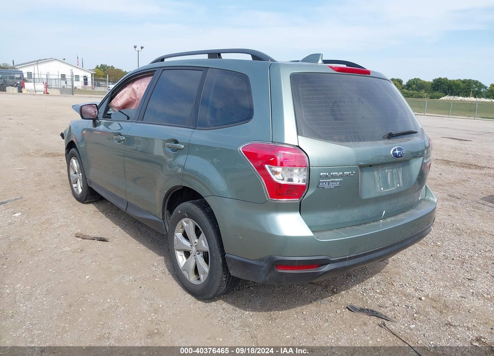 2016 SUBARU FORESTER 2.5I VIN: JF2SJABC7GH541997