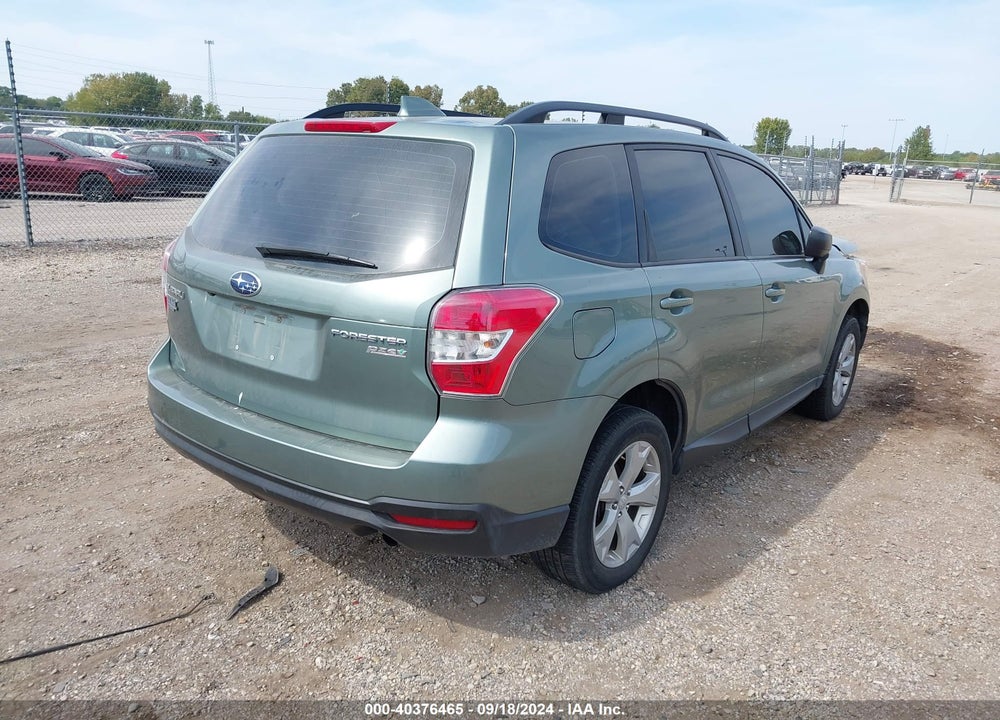 2016 SUBARU FORESTER 2.5I VIN: JF2SJABC7GH541997