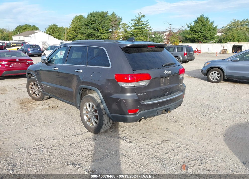 2014 JEEP GRAND CHEROKEE LIMITED VIN: 1C4RJFBT0EC241013
