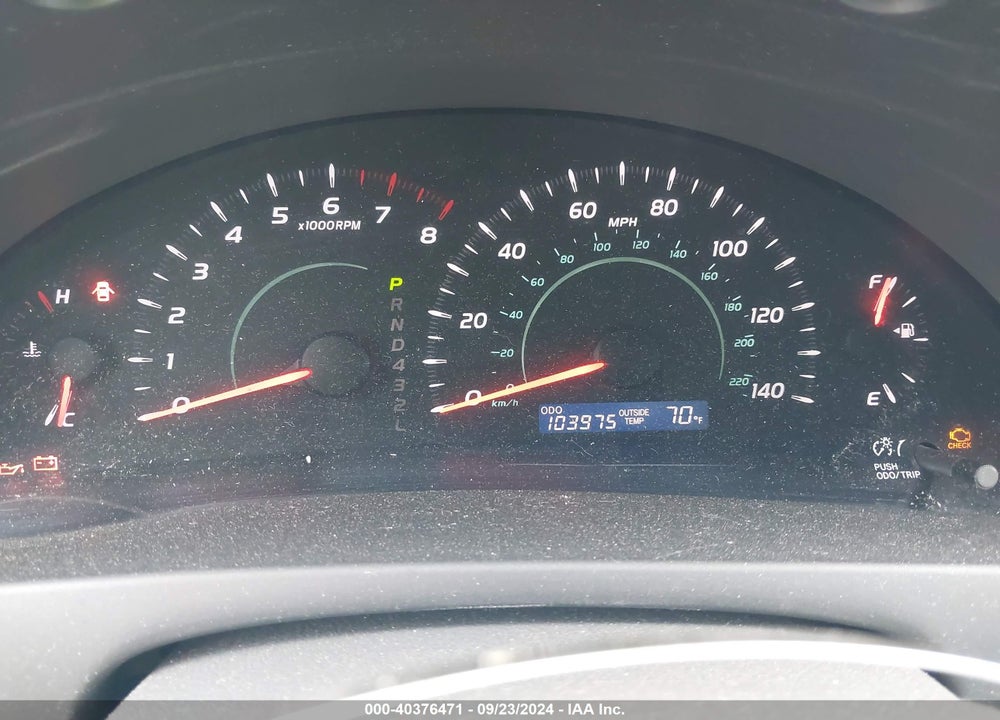 2009 TOYOTA CAMRY LE VIN: 4T1BE46K79U918792