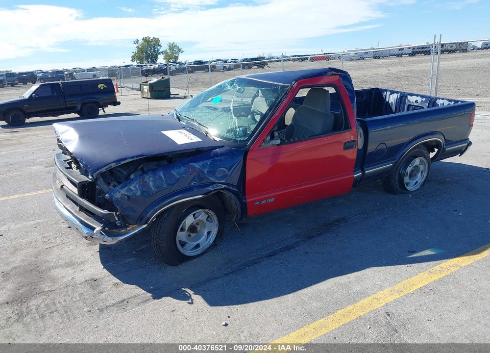 1999 CHEVROLET S-10 LS VIN: 1GCCS1443XK225909