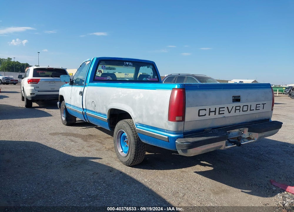 1992 CHEVROLET GMT-400 C1500 VIN: 1GCEC14K8NZ177624