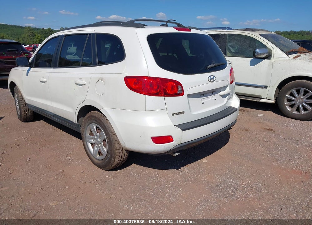 2009 HYUNDAI SANTA FE GLS VIN: 5NMSG13D49H312683