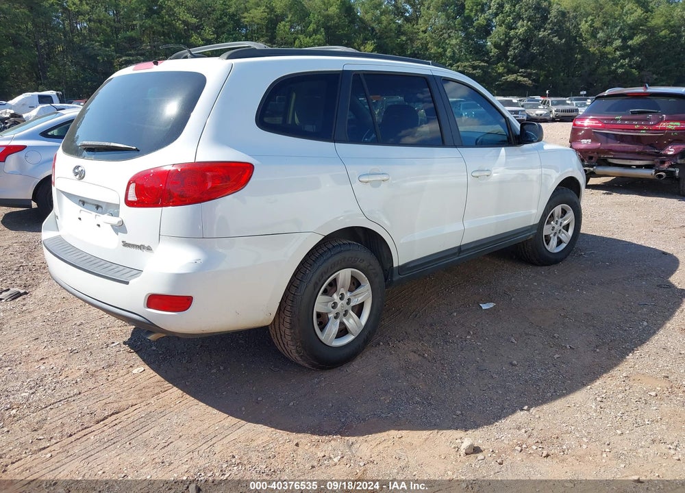 2009 HYUNDAI SANTA FE GLS VIN: 5NMSG13D49H312683