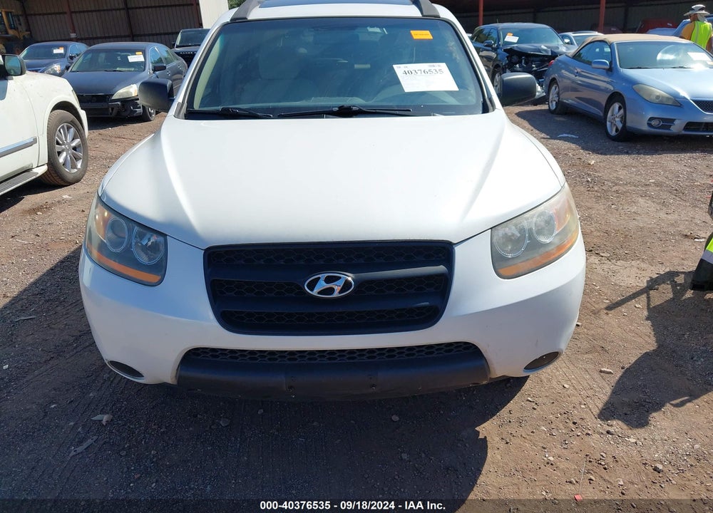 2009 HYUNDAI SANTA FE GLS VIN: 5NMSG13D49H312683