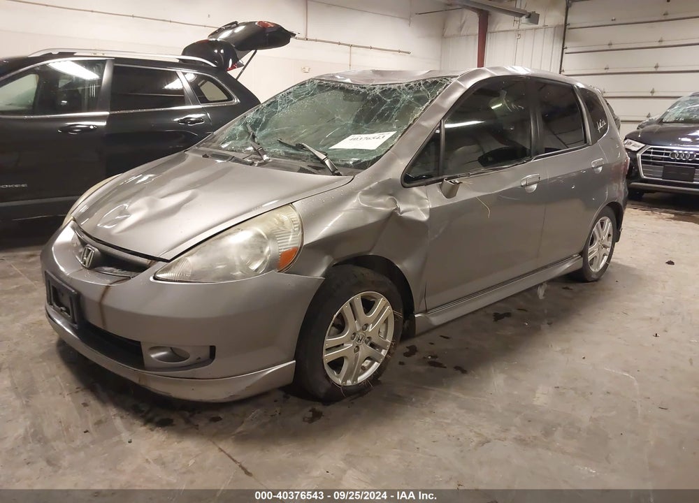 2008 HONDA FIT SPORT VIN: JHMGD386X8S066910